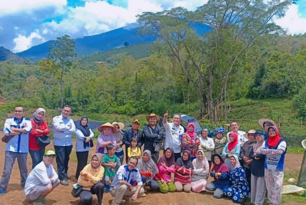 KEPALA BNNP SUMBAR SURVEY LAHAN HIBAH DI LUBUK SELASIH KAB. SOLOK