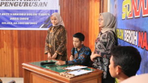 Pelantikan Kepengurusan Forum Anti Narkoba Solok